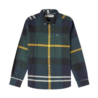 Barbour Dunoon Shirt - Heren - Casual Overhemden - Veelkleurig - M - Katoen - Overhemden