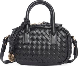 Urban Expression Woven Crossbody Bag in Black at Nordstrom Rack