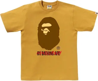 A Bathing Ape Katakana by Bathing Ape Tee Yellow 1K80-110-026-YELLOW