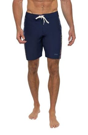 Travis Mathew Beach Break Board Shorts in Dress Blues at Nordstrom Rack, Size 30