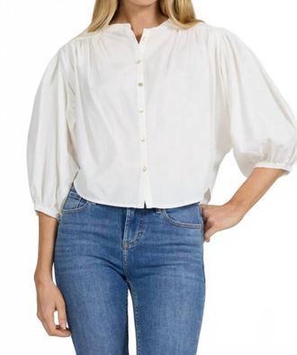 Dear John Denim Wilma Button Down In White
