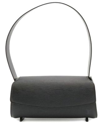 Louis Vuitton Black Leather Nocturne Pm (Authentic Pre-Loved)