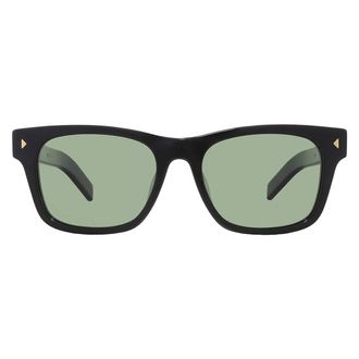 Prada Polarized Green Square Mens Sunglasses PR A17SF 16K20G 55