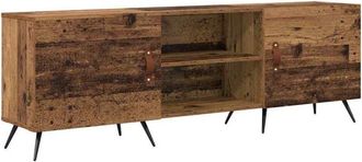 vidaXL Vidaxl - tv Cabinet with Shelf Old wood 150 x 30 x 50 cm Engineered wood