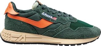 Autry Sneakers, male, Green, Size: 8 US Stylish Sneakers in Orange