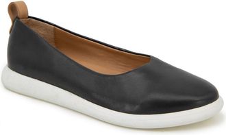 Gentle Souls Bella Flat in Black Leather at Nordstrom, Size 6.5