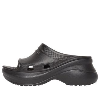 Balenciaga Crocs Pool Slide Sandals Black 677386W1S8E1000