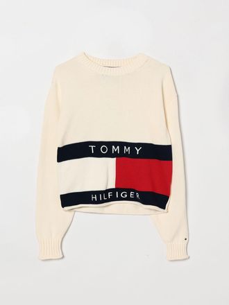 Tommy Hilfiger Maglia a girocollo con logo Tommy Hilfiger