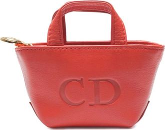 Dior Borsa mini con logo anni 90 - Rosso