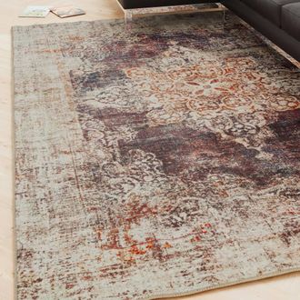 Kukoon Purple Washable Everyday Machine Rug | Size: 200 cm x 290 cm
