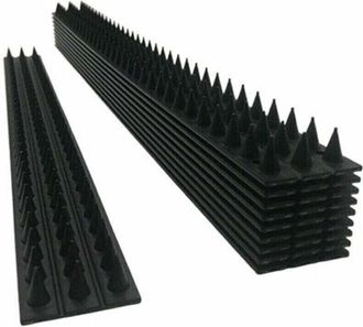OEM Juego De 10 P&uacute;as Repelentes De P&aacute;jaros Para Vallas O Muros: Un Elemento Disuasorio Con P&uacute;as Para Mantener Alejados A Los P&aacute;jaros