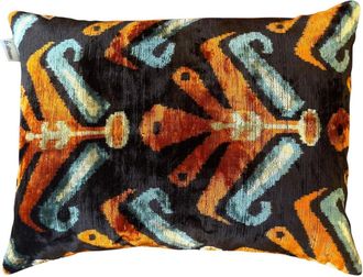 Les-Ottomans Coj&iacute;n de terciopelo de seda (un lado)