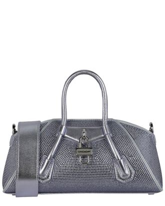 Givenchy Antigona Mini Stretch Silk Top Handle Bag