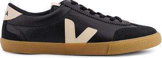 Veja Volley Leather Sneakers With Suede Inserts
