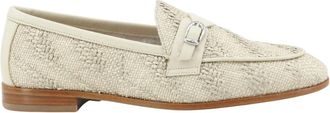 Frau Mocassino - Dames - Loafers - Wit - 37 EU - Leer - Schoenen
