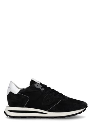 Philippe Model White Tropez Suede Nylon Sneakers