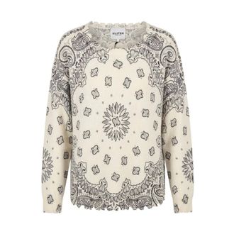 Kujten Maglioni a collo rotondo - - Knitwear - Donna - Multicolore - M