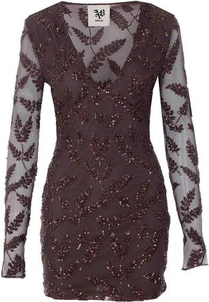 Aniye By Diabolic Chocolate Brown Uma Tube Dress