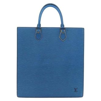Louis Vuitton Pre-owned Tote Bags, female, Blue, Size: ONE SIZE Pre-owned Saint Jacques Hand Bag