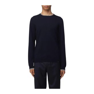Fay Merino Wool Crew Neck Pullover Jumper