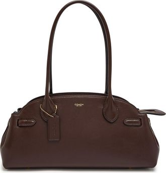Coach Empire 34 Leather Shoulder bag - Brown - One Size