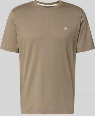 Marc O'Polo Regular Fit T-Shirt aus reiner Baumwolle in Hellbraun, Gr&ouml;&szlig;e XXXL
