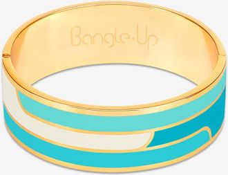 Bangle Up Emaillierter Armreif Gaya - Turquoise - T1 - 2cm