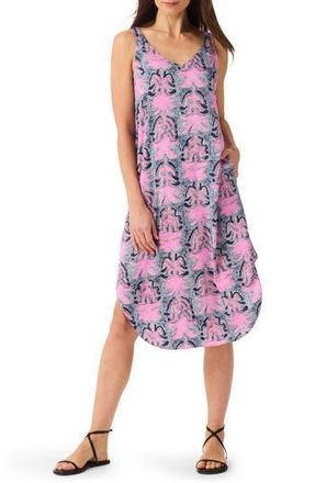 Nic+Zoe Petal Patch Live-In Midi Tank Dress in Pink Multi at Nordstrom Rack, Size Medium