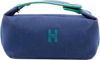 Herm&egrave;s Pre-owned Bride-A-Brac - Dames - Vintage Mini Tas - Blauw - ONE Size - Vintage