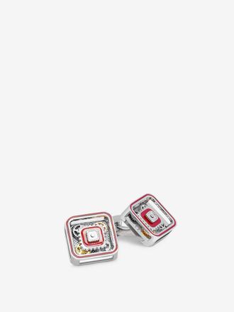 Tateossian Quadrato Gear Cufflinks