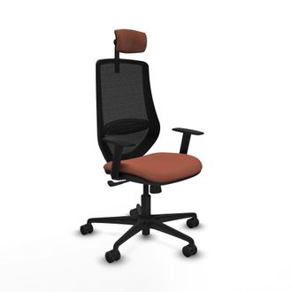 Piqueras y Crespo Silla De Oficina Piqueras Y Crespo D036n2w Marr&oacute;n Negro