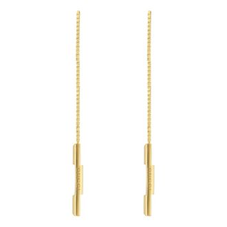 Gucci Link naar liefdesoorbellen in 18kt geelgoud - Dames - Oorbellen - Geel - ONE Size - Accessoires