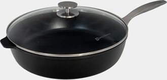 Swiss Diamond CHD Nonstick Saute Pan with Glass Lid, 5