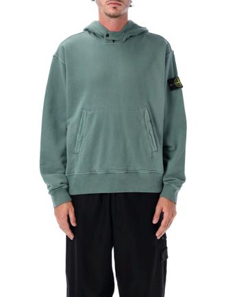 Stone Island Green Oversized Hoodie