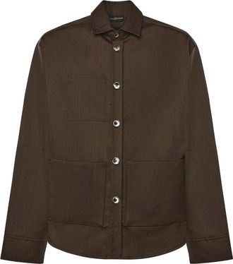 Giuliano Galiano Tobhias Wool Shirt