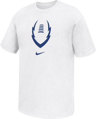 Nike Mens Swoosh Max90 Football T-Shirt in White | M11766P484NKFB-WHT