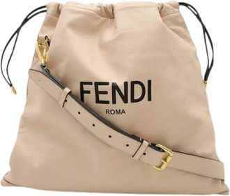 Fendi Pre-owned Bucket Bags, female, Pink, Size: ONE SIZE Pre-owned Vintage Bucket Bag