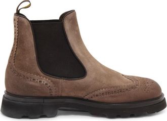 Doucal's Vintage Beatles Effect Laarzen - Heren - Chelseaboots - Bruin - 44 EU - Schoenen