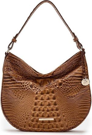 Brahmin Small Kathleen Womens Handbags Cinnamon, Leather/Polyester