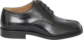 Maison Margiela Black Tabi Lace-up Shoes