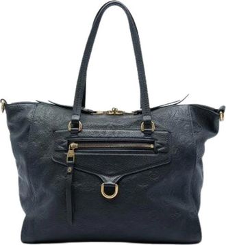 Louis Vuitton Pre-owned Lumineuse PM - Dames - Vintage Shopper - Blauw - ONE Size - Leer - Vintage