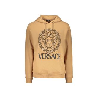 Versace Brown Cotton Mens Sweatshirt