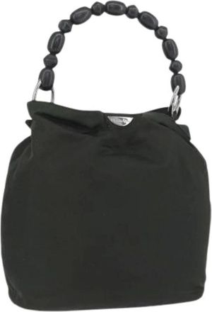 Dior Pre-owned Handbags, female, Green, Size: ONE SIZE Pre-owned Vintage Hand Bag