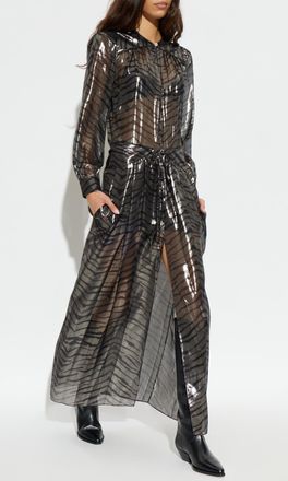 Isabel Marant Felby Dress, Womens, Grey