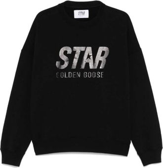 Golden Goose Sweatshirts, male, Black, S, Sweatshirt
