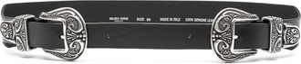 Golden Goose Double Black Belt
