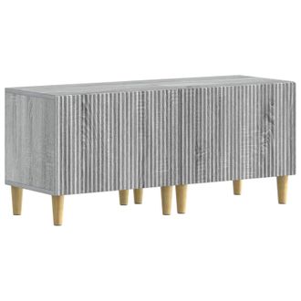 vidaXL Mueble De Tv Sonoma Gris Madera De Ingenier&iacute;a Vidaxl