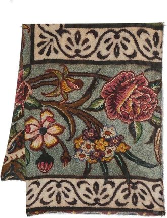 Faliero Sarti Moca Print Stole-Donna