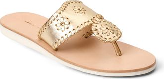 Jack Rogers Boating Jacks Sandal in Platinum at Nordstrom, Size 8.5