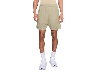 Under Armour 7 Tech Shorts Mens Shorts Timberwolf Taupe/White : 2XL, Polyester